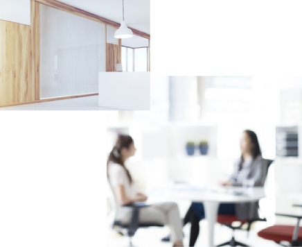 相談しやすい、落ち着いた店内でお待ちしております